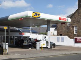 Jet and Spar head up forecourt event