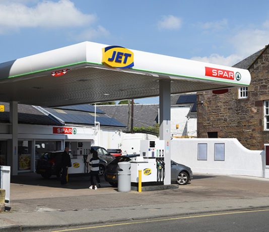 Jet and Spar head up forecourt event