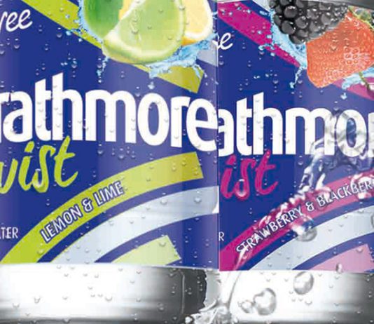 Water showing bottle