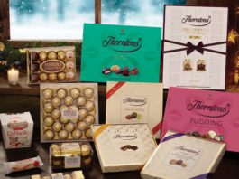 Putting chocs on the box