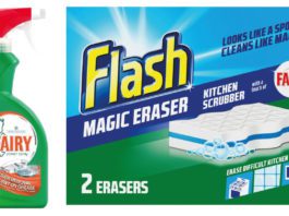 Choices and confusion Fairy flash cleaning products