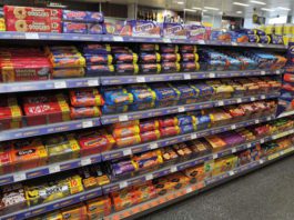 Brits eat the most treats