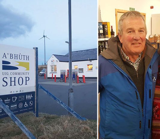Retailing in the Isles Uig Community Shop