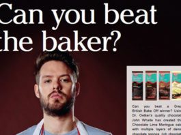 Bake off winner backs chocolate cake comp