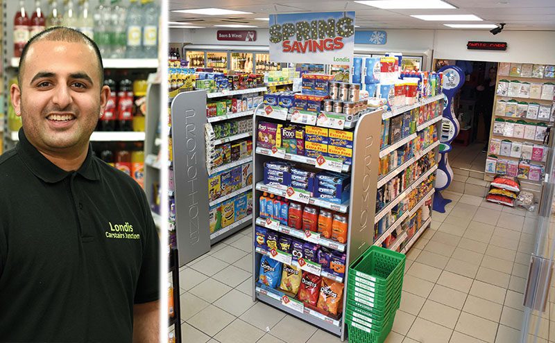 New directions: Harry Singh, Londis of Carstairs Junction