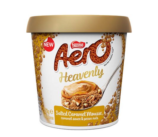 Aero floats into chilled desserts