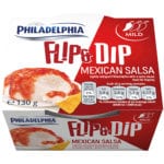 Philadelphia Flip Dip Mexican Salsa Banderole 130g Banderole Front UK-Ireland