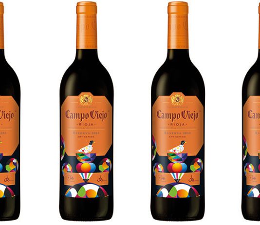 Arty label stands out