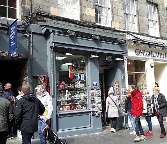 Royal Mile newsagent sets Scottish ‘record’