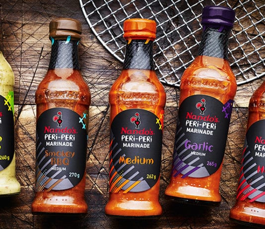 New look for Nando’s sauces