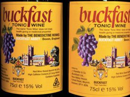 Bucky fans launch store finder app Buckfast tonic wine