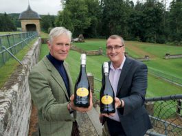 A Bella-deal for The Co-op Festival founder Joe Gibbs (left) with The Co-op’s Alasdair Fowle.