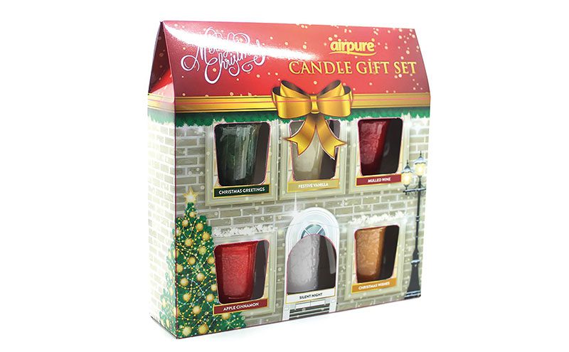 Airpure advent candle house