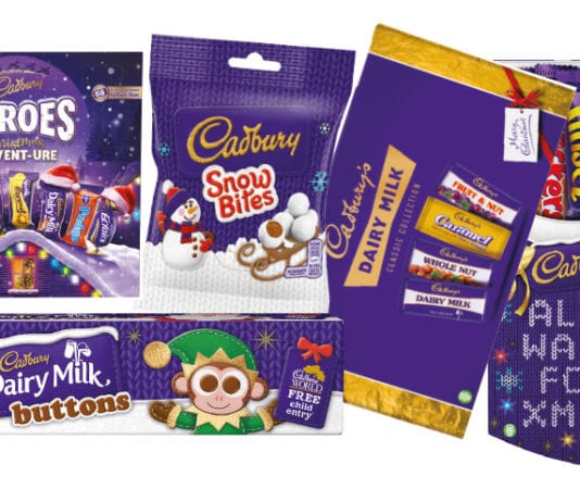 Christmas comes early with Cadbury Mondelez has unveiled a raft of new products and old favourites for Christmas 2017.