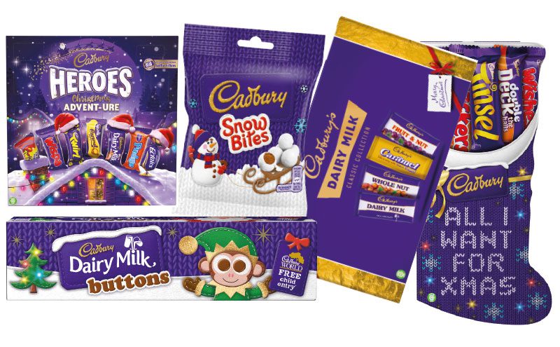 Mondelez has unveiled a raft of new products and old favourites for Christmas 2017. 