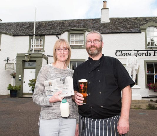 Hotelier develops c-store ambitions Theresa and Roy McIntosh have reopened their local village shop inside the Clovenfords Hotel, with financial assistance from Pub is the Hub.