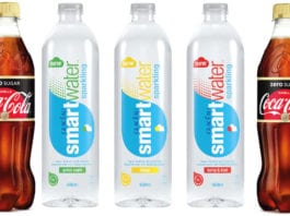Soft drinks giant is spending big Coca Cola Zero Sugar Vanilla and sparkling Smartwater.