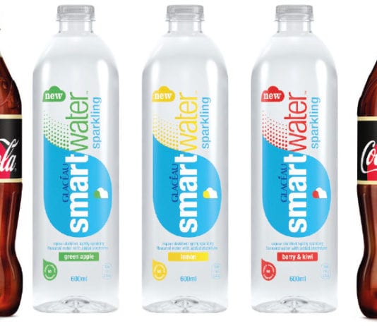 Soft drinks giant is spending big Coca Cola Zero Sugar Vanilla and sparkling Smartwater.