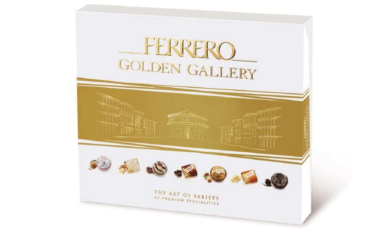 Ferrero Golden Gallery will feature two new flavours for Christmas.