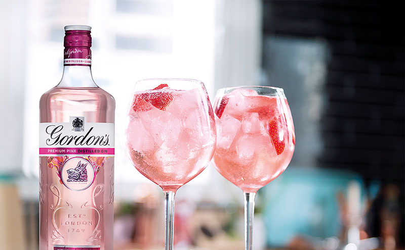 Gordon's Pink and tonic