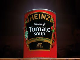 Campaign is in the can Heinz soup