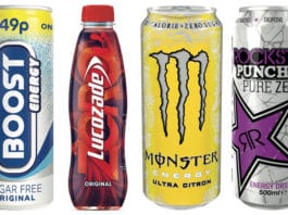 High energy, low in sugar Monster Ultra Citron, Boost Sugar Free and Lucozade Zero Original are among the sugar-free variants currently being championed by energy drink firms.