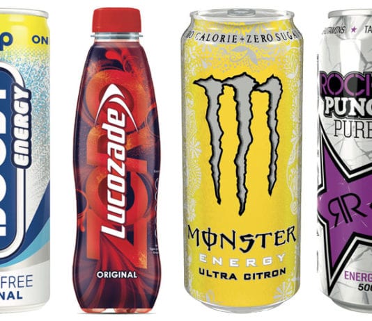 High energy, low in sugar Monster Ultra Citron, Boost Sugar Free and Lucozade Zero Original are among the sugar-free variants currently being championed by energy drink firms.