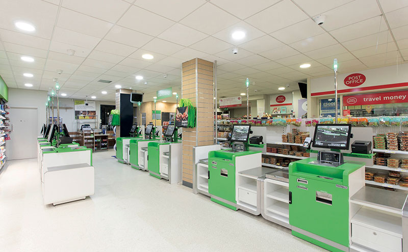 Self-service checkouts, such as EPOS supplier Point Four’s ServeAssist checkouts can improve customer experience in store.