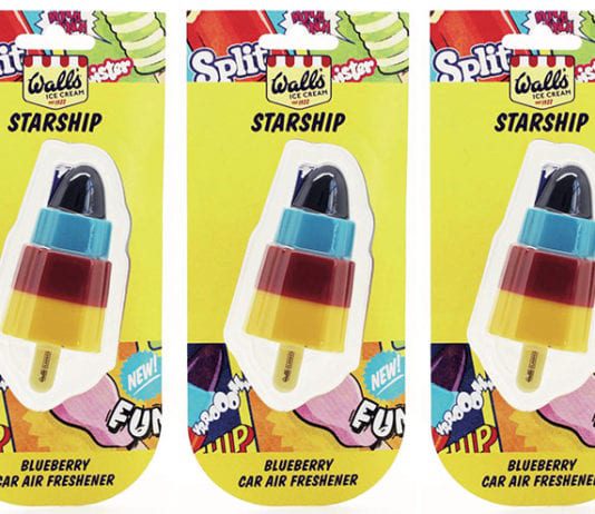 Aromas of ice cream Starship Air Freshener