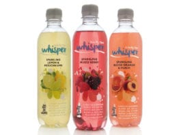 Fruity flavour by the bottle Clearly Drinks’ newest no-added-sugar brand Whisper is available in three flavours with an RRP of 79-89p.