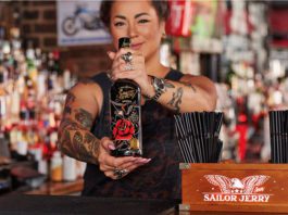 Jerry bottle gets ink sailor jerry limited edition