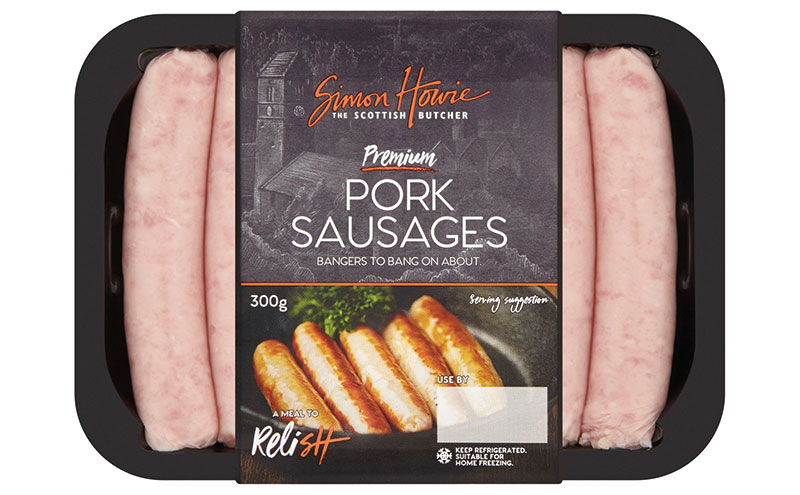 simon howie Premium Pork Sausages