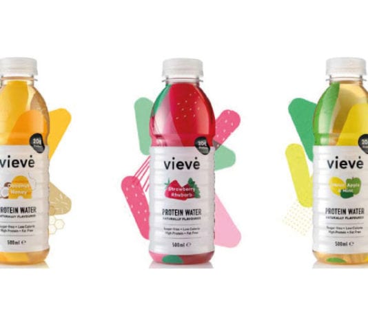 Protein yes, sugar no Vieve drinks range