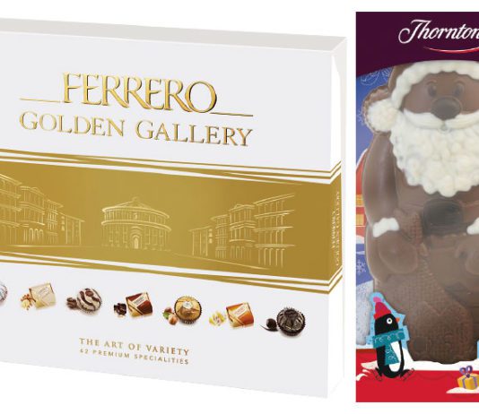 Spending big for celebration Ferrero Christmas products