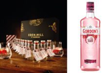 Eden Mill gin and Gordon's pink gin