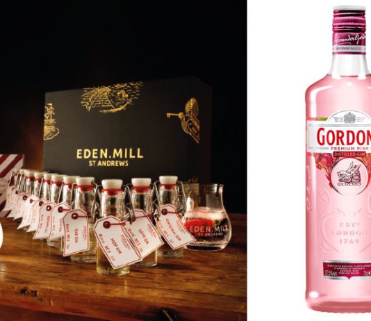 Gingle all the way! Eden Mill gin and Gordon's pink gin
