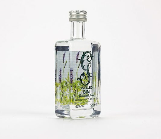 A taste of the castle garden in miniature Gordon Castle Gin