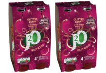 J2O Glitterberry 4 packs