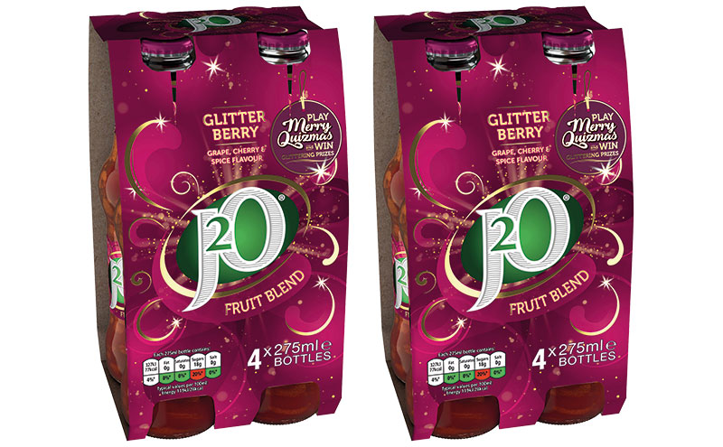 J2O Glitterberry 4 packs