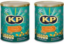 KP Salted Caramel Peanut tins