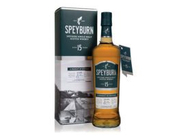 Flavour in a fresh package Speyburn bottle and box