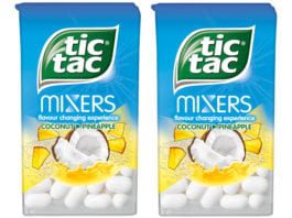 Getting into a tropical mix up Tictac coconut and pineapple