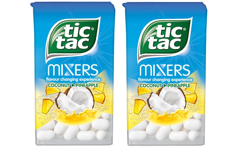 Tictac coconut and pineapple
