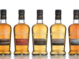 Turning whisky into a virtue Tomatin five virtues bottles