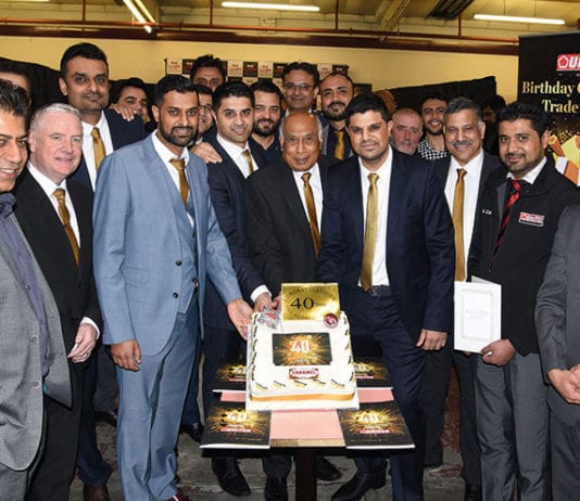 Forty years on and all fired up The UWG family celebrates 40 years in business. (Right) Mohammad Ramzan, Pollockshields, 1982.