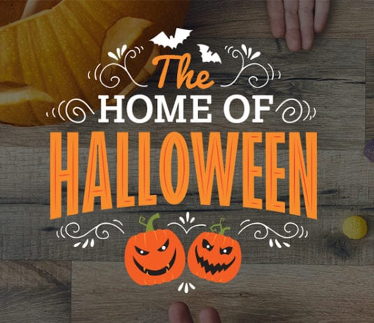 Nisa prepared to scare with Halloween activity