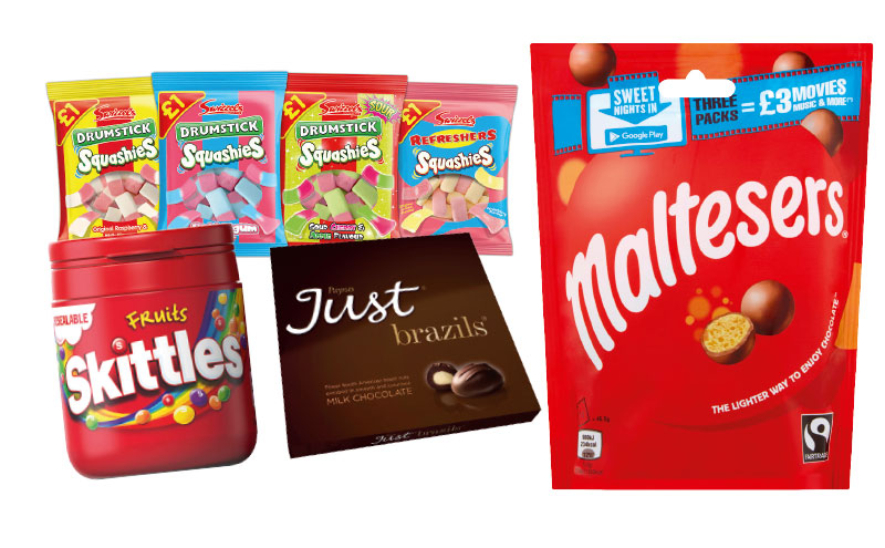 Confectionary share bags