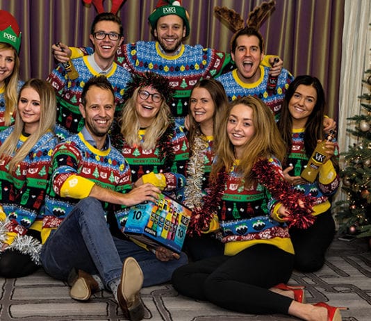 Jumping into the Christmas spirit