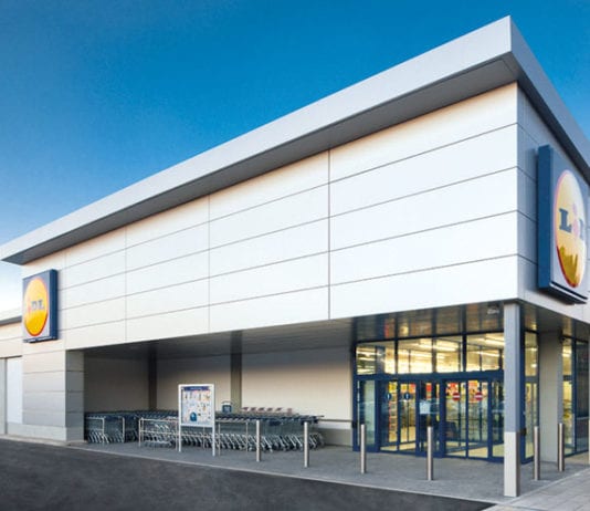 Multiples make solid headway Lidl store front