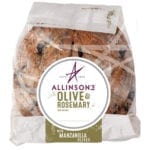 Crafty new range in the bakery Allinsons olive rosemary